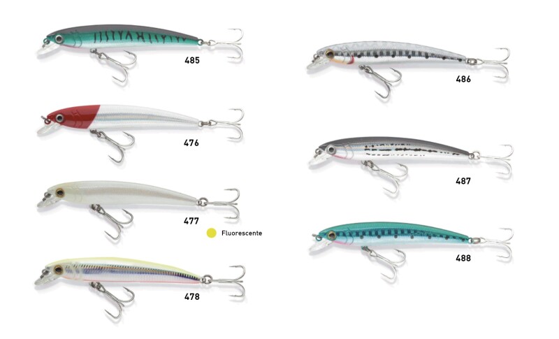 COLORES SUPER MINNOW Señuelos Aparejos Para spinning