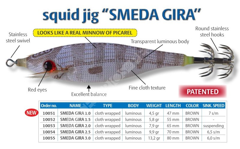 SMEDA GIRA Pesca cefalópodos Dtd