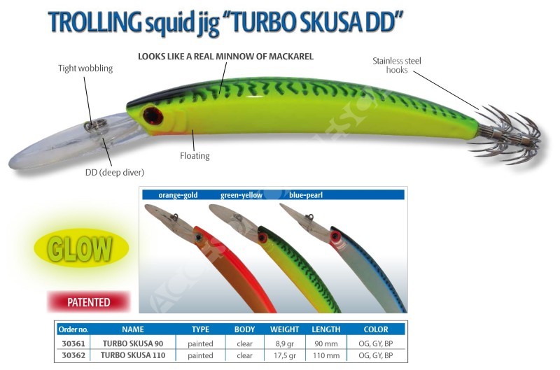 TURBO SKUSA DD Pesca cefalópodos Dtd