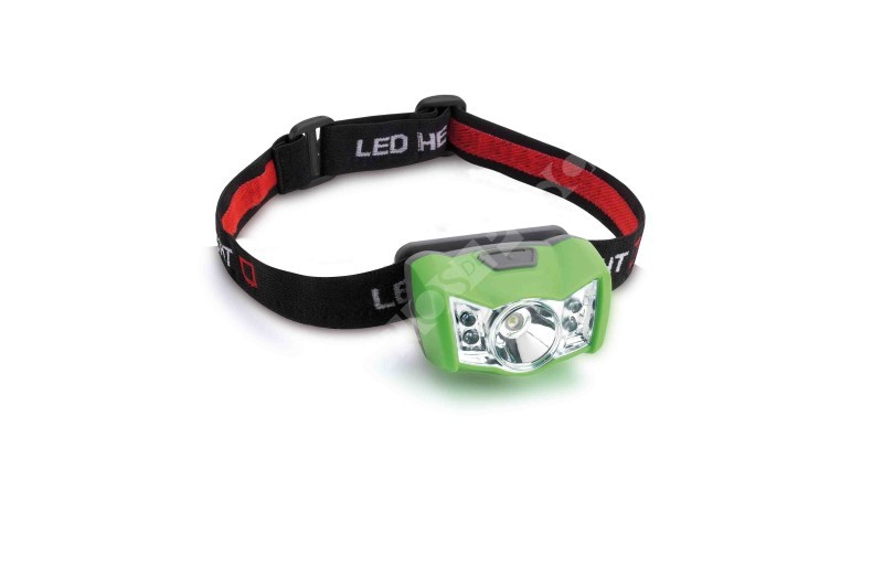 DE CABEZA 3 LED + 4 UV LED Accesorios y Complementos Linternas y lámparas