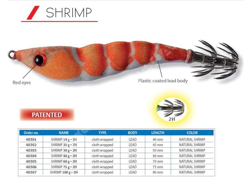 SHRIMP Pesca cefalópodos Dtd