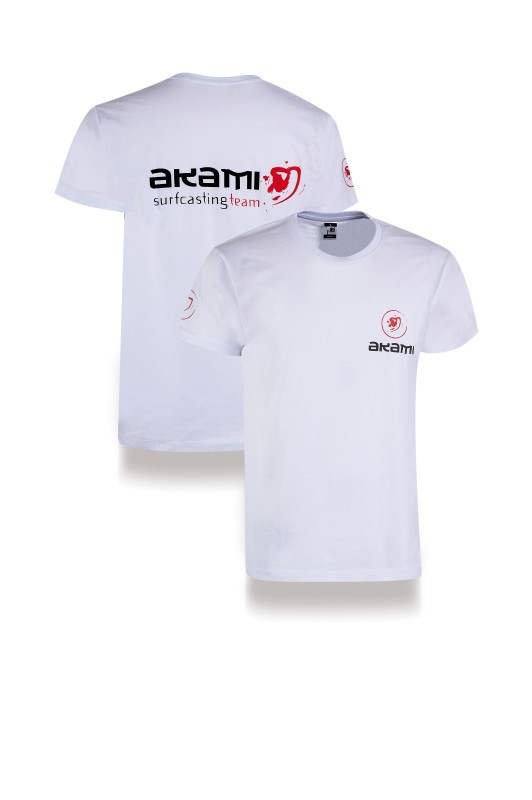 CAMISETA AKAMI SURFCASTING WHITE CAMISETA AKAMI SURFCASTING Accesorios y Complementos Ropa y calzado