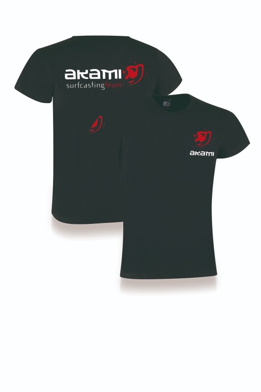 CAMISETA AKAMI SURFCASTING BLACK CAMISETA AKAMI SURFCASTING Accesorios y Complementos Ropa y calzado