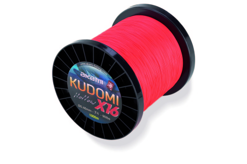 KUDOMI 1000M Red Hilos Trenzados