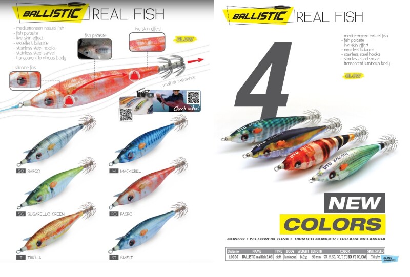 BALLISTIC REAL FISH BALLISTIC REAL FISH Pesca cefalópodos Dtd