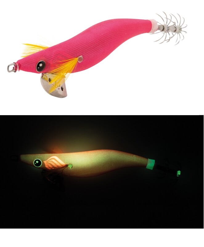 GLOW GREEN KITSUI IRO Pesca cefalópodos AKAMI
