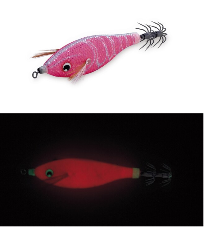 GLOW RED SENSHEI SUTTE Pesca cefalópodos Jibidevones