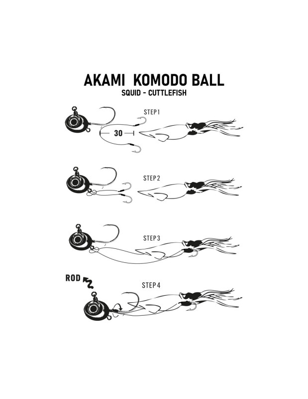 KOMODOBALL KOMODO BALL Señuelos Aparejos Jigging