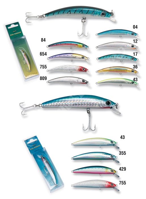 REAL MINNOW Señuelos Aparejos Para spinning